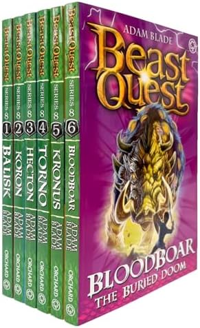 Beast Quest Series 5 The Shade of Death 6 Books Collection Box Set